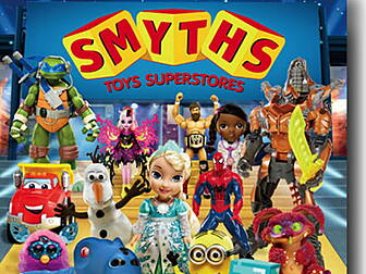 Smyths toy store removes sign...